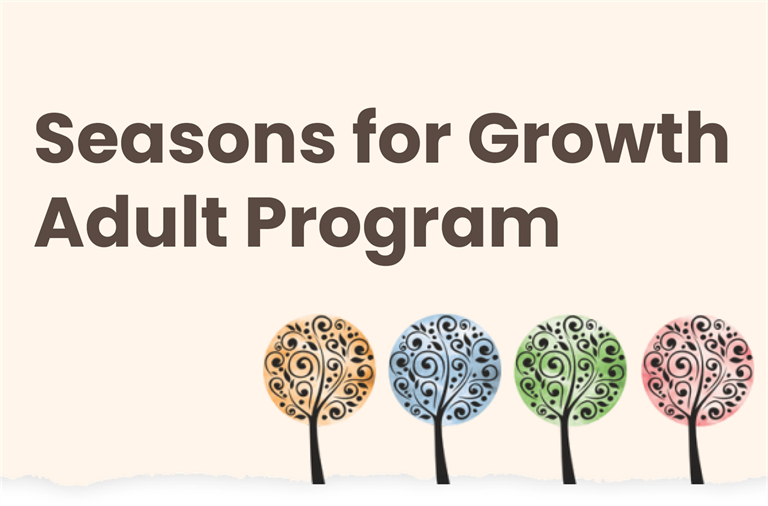 Seasons for Growth Adult Program graphic